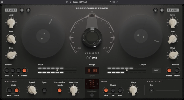 AIR Music Technology Tape Double Track